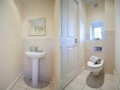 Enstone - cloakroom